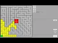 Micromouse maze simulator - Flood Fill alghoritm