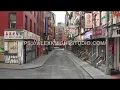 NYC Chinatown 4K Drone Corona Covid-19 Pell Street Footage