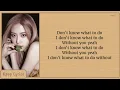 BLACKPINK Don't Know What To Do Easy Lyrics