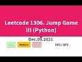 Leetcode 1306 Jump Game III Python
