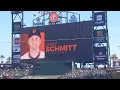 San Francisco Giants Starting Lineup 25