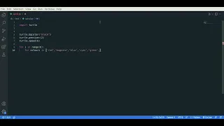 Python Turtle Graphics Circle Spirograph Tutorial