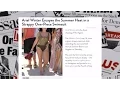 Ariel Winter Escapes the Summer Heat in a Strappy One-Piece Swimsuit