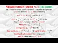 FULL LECTURE PROBABILITY DENSITY FUNCTION