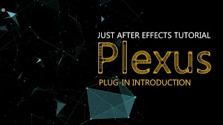 After Effects Tutorial Plexus Plugin Intro
