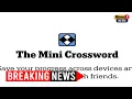 Cracking the Code NYT Mini Crossword Answers for July 18 2025