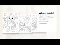 Robot Builder Coloring Pages Robot Coloring Pages Printable PDF Etsy 17