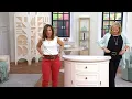 Susan Graver Faux Leather Contour Belt w Novelty Strap Buckle Closure on QVC