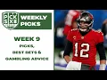 Week 9 Picks Against the Spread Best Bets Gambling Advice I Pick Six Podcast