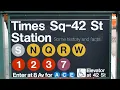 Times Sq-42 St-Port Authority Bus Terminal Station Some history and facts