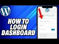 How To Login WordPress Dashboard - Easy Fix