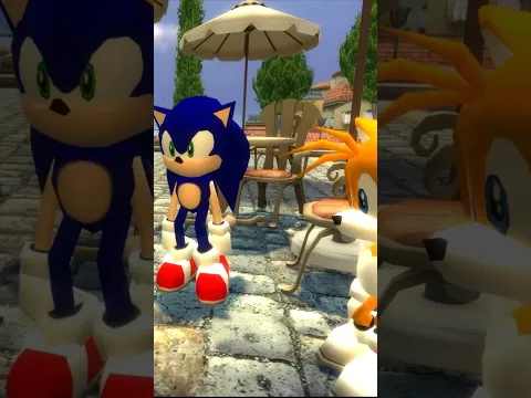 [GMOD] Sonic Short 4 | Penelope #shorts #sonic #humor