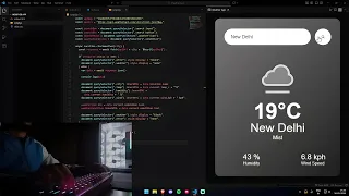 ASMR Programming - Weather App using HTML CSS JavaScript