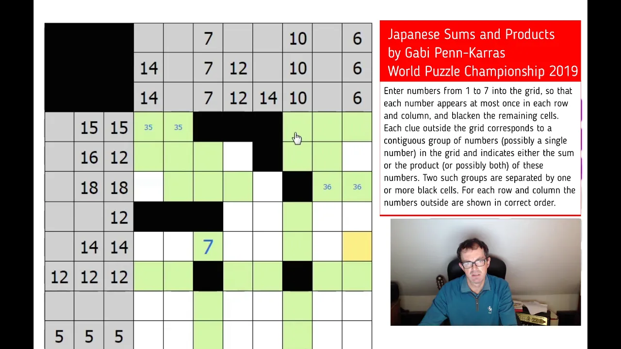 A Beautiful Maths Puzzle From The World Puzzle Championship