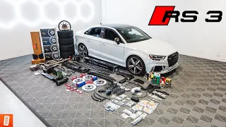 Surprising our SUBSCRIBER with his DREAM CAR BUILD! (Full Transformation) : 2019 Audi RS3