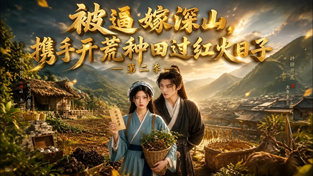 被逼嫁深山,携手开荒种田过红火日子