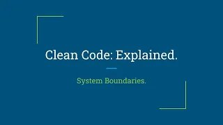 Clean Code Explained - Episode 20