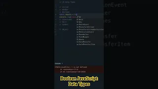 Boolean The EASY JavaScript Data Type Basics