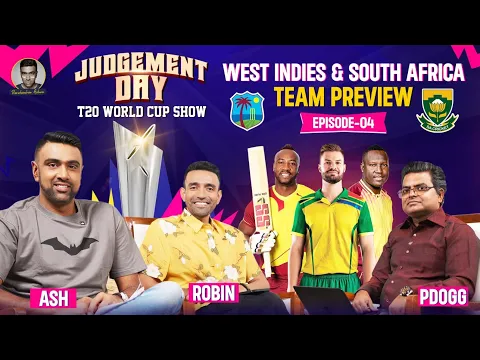 Download MP3 South Africa & West Indies Preview | T20 WorldCup | Judgement Day | R Ashwin | PDogg | Robin Uthappa