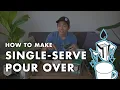 How to Make Single-Serve Pour Over Coffee | Kuju Coffee One-Cup Pouches