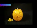 The Cat Pumpkin high speed carving time-lapse