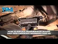 How to Replace Transmission Mount 2007-2014 Chevrolet Silverado 2500