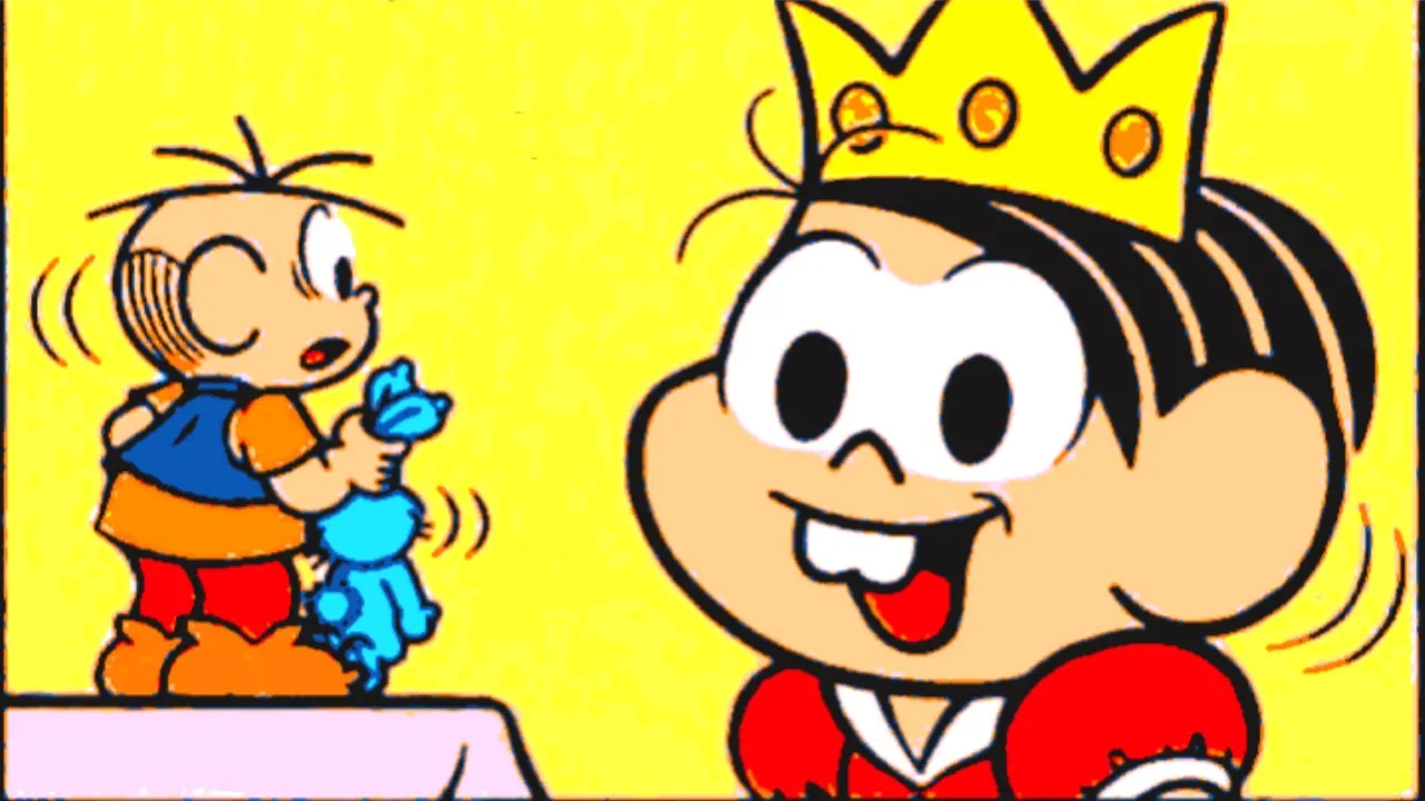 CEBOLINHA E O PÉ DE FEIJÃO MÁGICO - QUADRINHOS DA TURMA DA MÔNICA