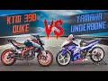 Download Lagu KTM 390 DUKE versus Yamaha Underbone - Gymkhana + Drag Race