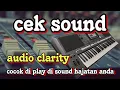 Kasih sayang cek sound audio clarity coba di sound kalian