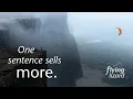 One sentence business description How to sell more simply