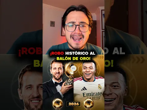 ¡LE ROBARON EL BALÓN DE ORO A MBAPPÉ! 😱🏆