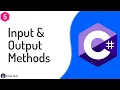 05 - Input Output Methods String Formatting And String Interpolation C Crash Course