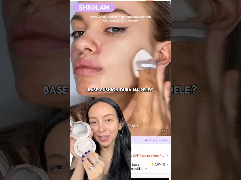 TESTANDO A BASE CUSHION DA SHEGLAM