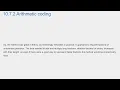 046 Chapter 10 Arithmetic coding