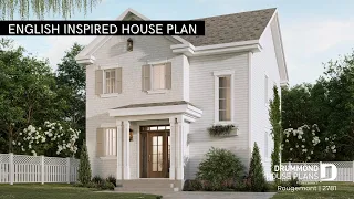 3D Home Tour Steele Plan - 3-Bedroom House by Drummond House Plans
