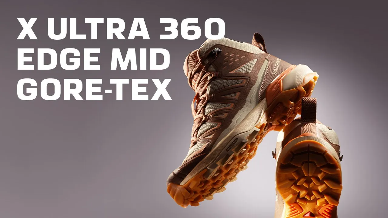 Salomon TV — Salomon X Ultra 360 Edge Mid GTX - Hiking Boots (YouTube video ad)