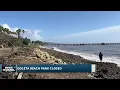 Goleta Beach Park closed following storm