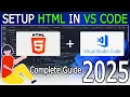 How to Run HTML in Visual Studio Code on Windows 2025 Update HTML in VS Code