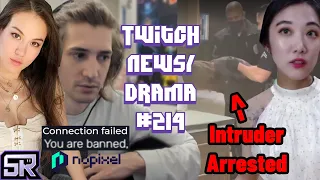 xQc Banned From NoPixel, Intruder Arrested Live, IndieFoxx Ban - Twitch Drama/News #214