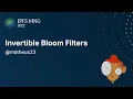 Invertible Bloom Filters - matheus23