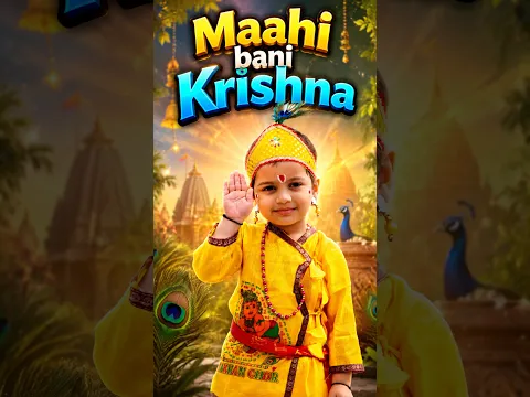 Maahi bani Krishna 🌹 Happy Janmashtami ❤️ #kktvibes #janmashtami #janmashtamispecial