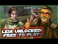 Galactic Legend Leia Organa Unlocked Free to Play Star Wars Galaxy of Heroes