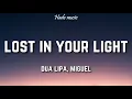 Download Lagu Dua Lipa - Lost In Your Light (Lyrics) ft Miguel