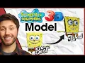 Ranking Every SpongeBob 3D model GOOD to BAD - CrispyBoy