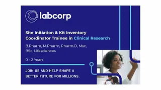 Labcorp Hiring Freshers In Clinical Research Apply Link https lnkd