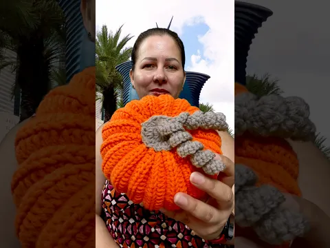 CALABAZA A CROCHET #shorts