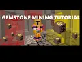 Gemstone mining tutorial Best ways to mine gemstones Hypixel Skyblock