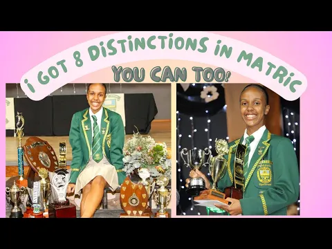 Download MP3 HOW TO GET DISTINCTIONS IN MATRIC! (5 TIPS)