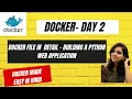 Docker Complete Tutorial - Part 2 Zero to Hero with Real Time Project Dockerfile In Detail