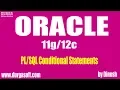 Oracle PL SQL Conditional Statements